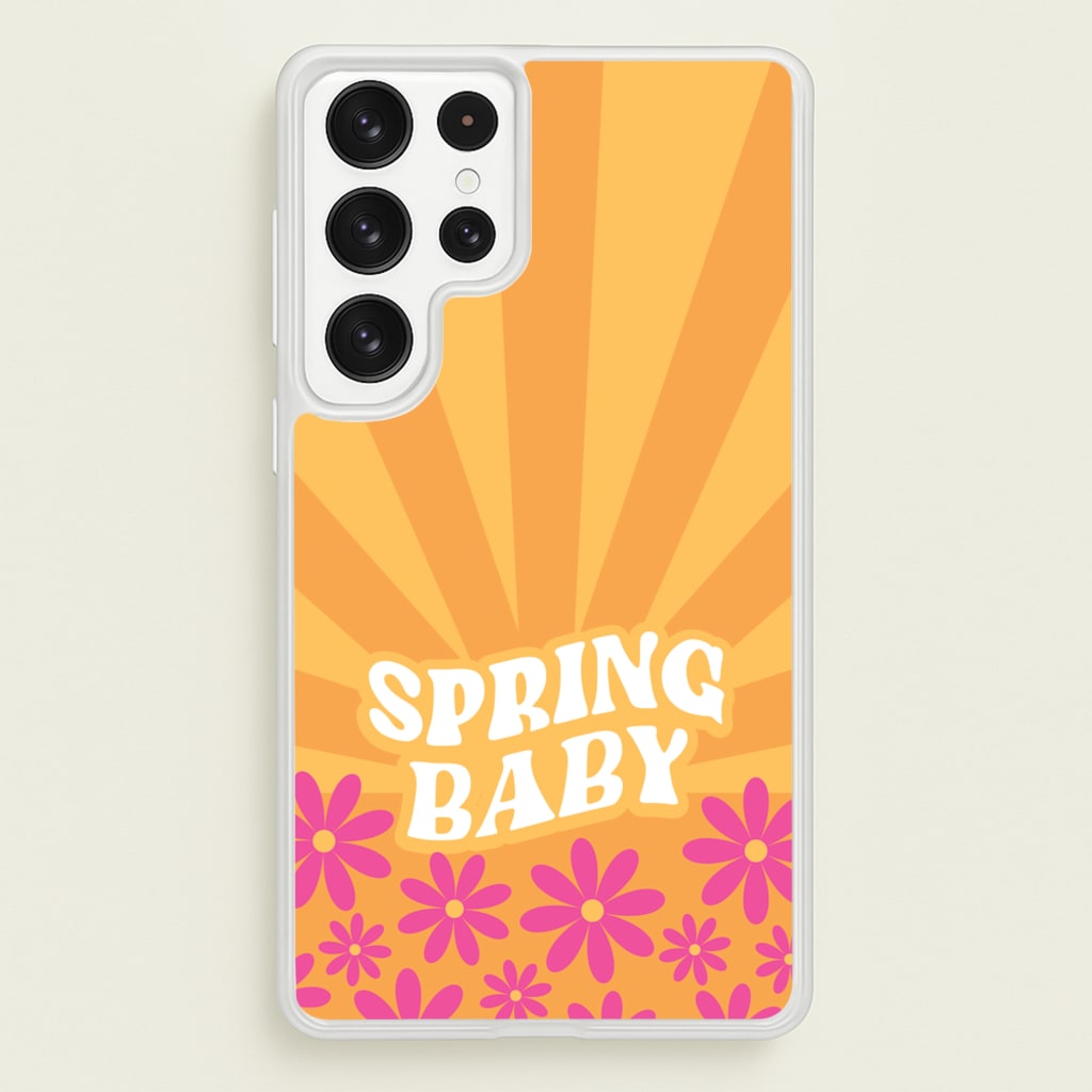 Spring Baby Retro - Spring Phone Case for Galaxy S22 Ultra