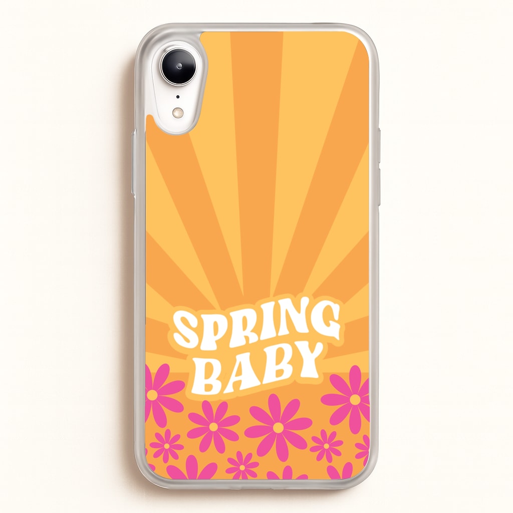 Spring Baby Retro - Spring Phone Case for iPhone XR
