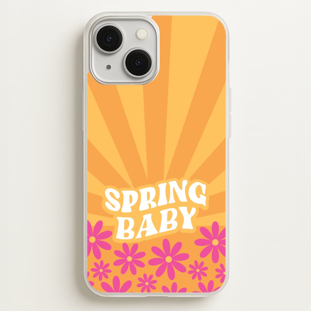 Spring Baby Retro - Spring Phone Case for iPhone 13 Mini