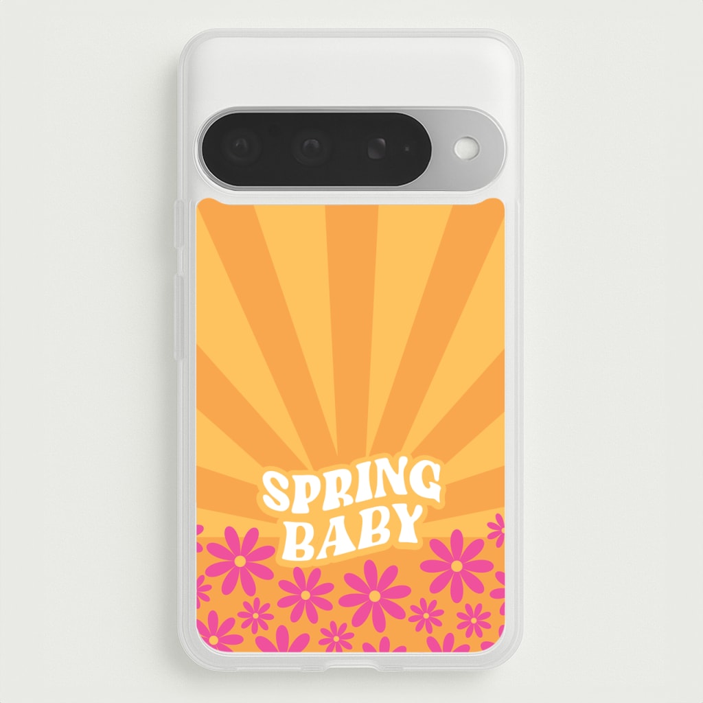 Spring Baby Retro Phone Case for Google Pixel 10 Pro XL