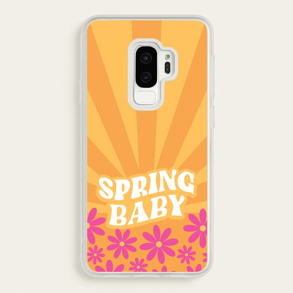 Spring Baby Retro - Spring Phone Case for Galaxy S9 Plus