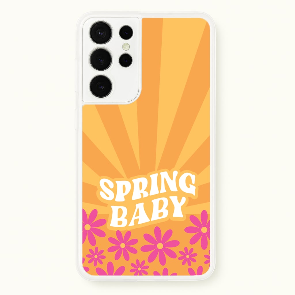 Spring Baby Retro - Spring Phone Case for Galaxy S21 Ultra