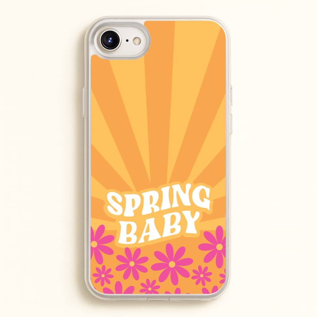 Spring Baby Retro - Spring Phone Case for iPhone 6 Plus / 7 Plus / 8 Plus