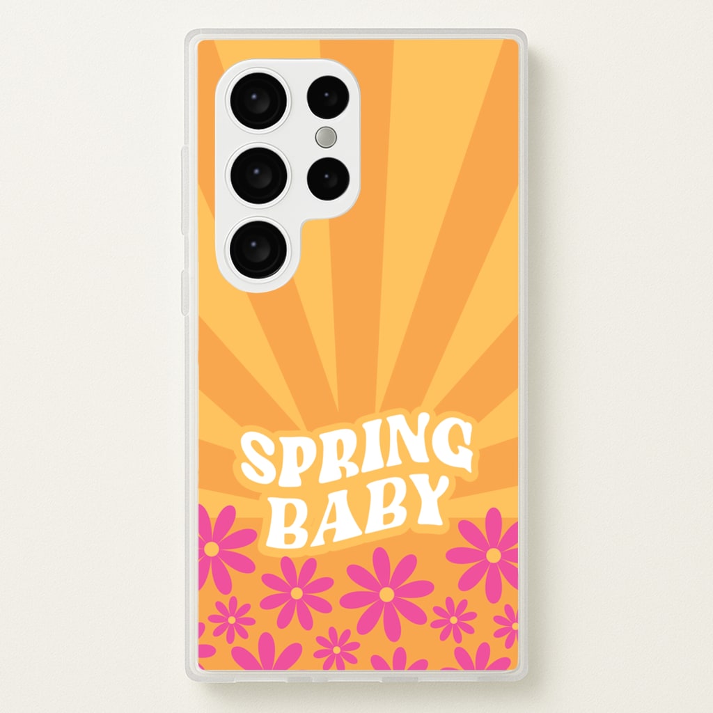 Spring Baby Retro - Spring Phone Case for Galaxy S24 Ultra