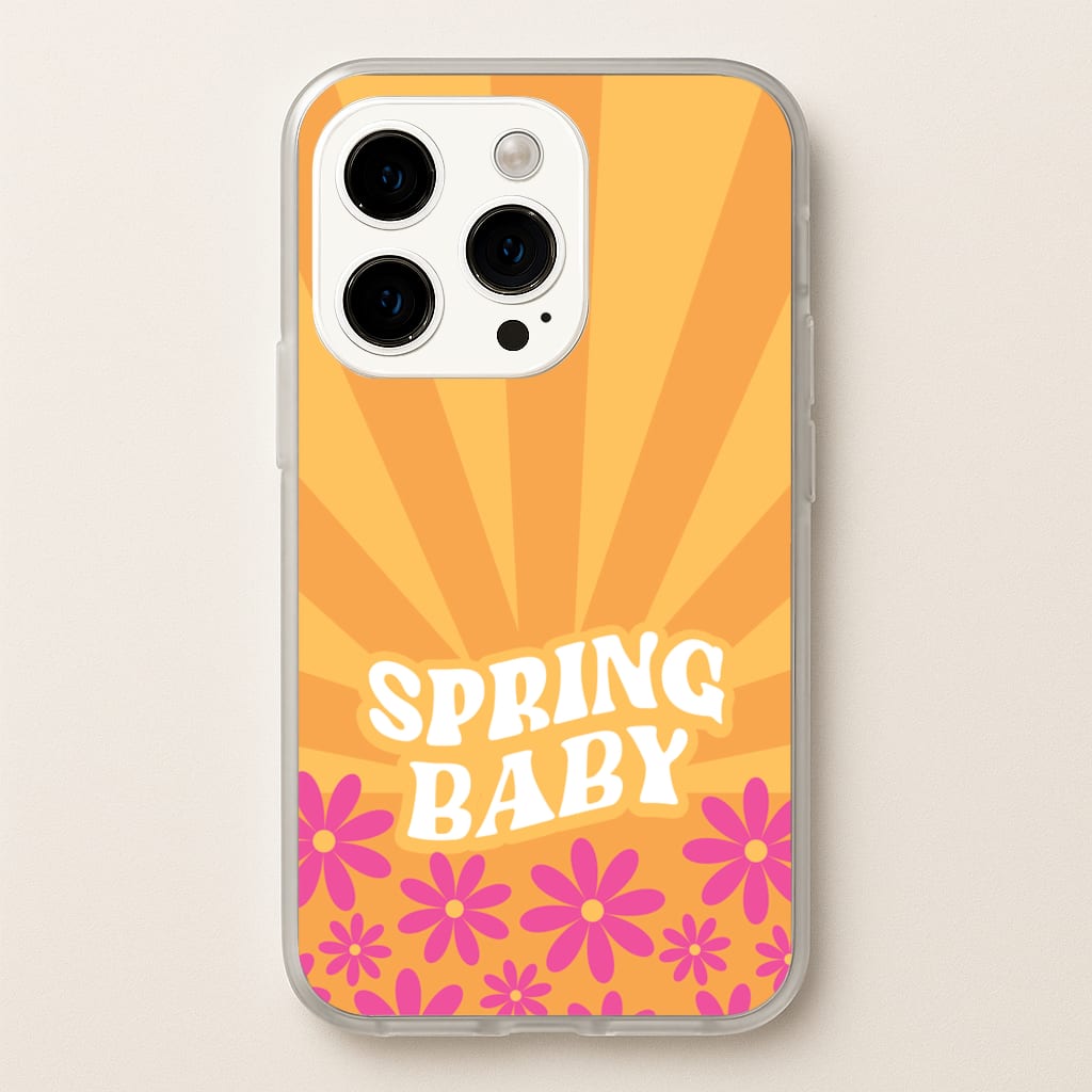 Spring Baby Retro - Spring Phone Case for iPhone 14 Pro