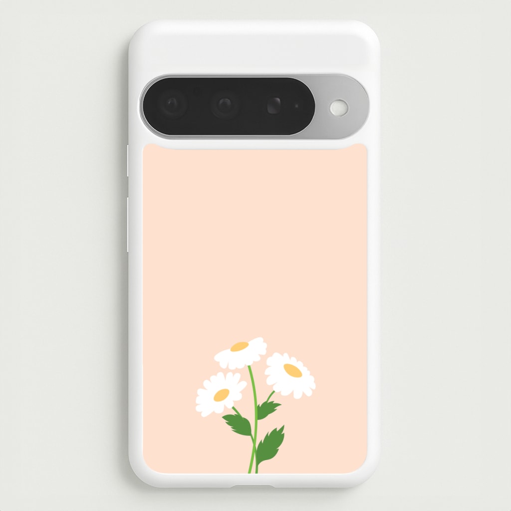 Peach And Dasies Phone Case for Google Pixel 10 Pro XL