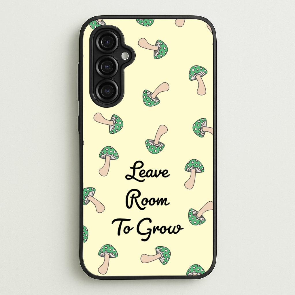 Leave Room To Go Mushroom Pattern - Spring Phone Case for Galaxy A14