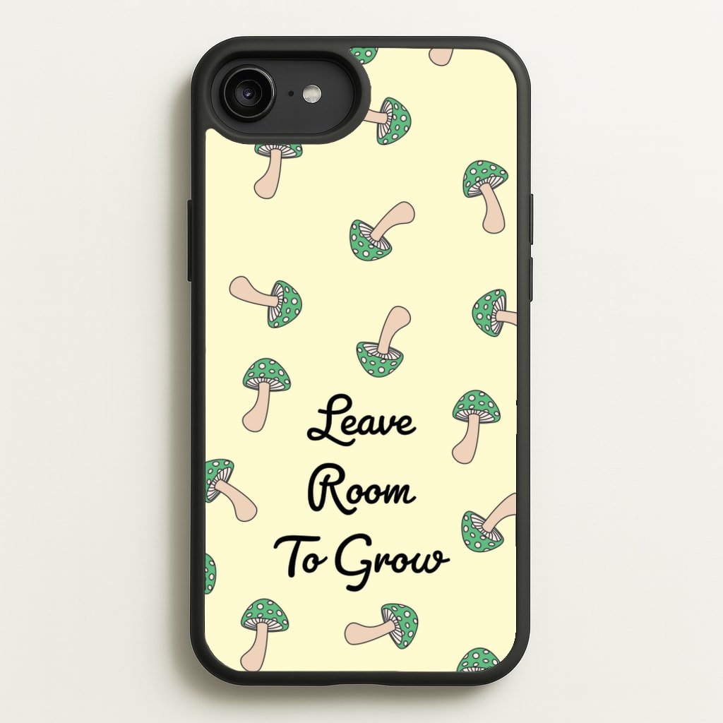 Leave Room To Go Mushroom Pattern  - Spring Phone Case for iPhone 6 Plus / 7 Plus / 8 Plus