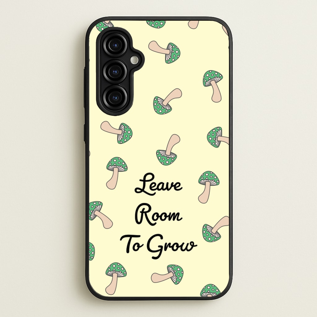 Leave Room To Go Mushroom Pattern - Spring Phone Case for Galaxy A54