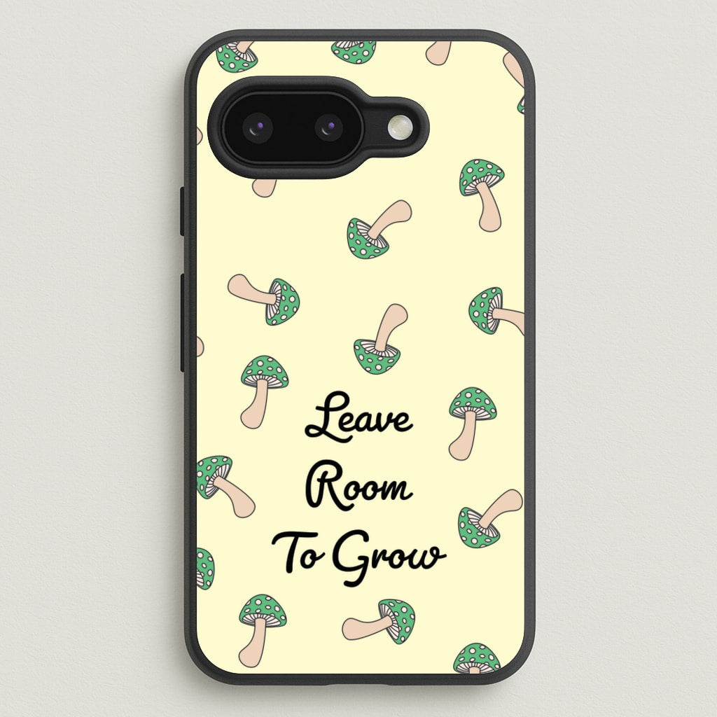 Leave Room To Go Mushroom Pattern - Spring Phone Case for Google Pixel 9a