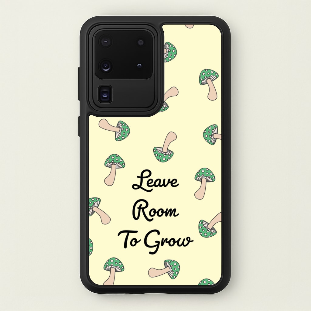 Leave Room To Go Mushroom Pattern - Spring Phone Case for Galaxy S20 Ultra