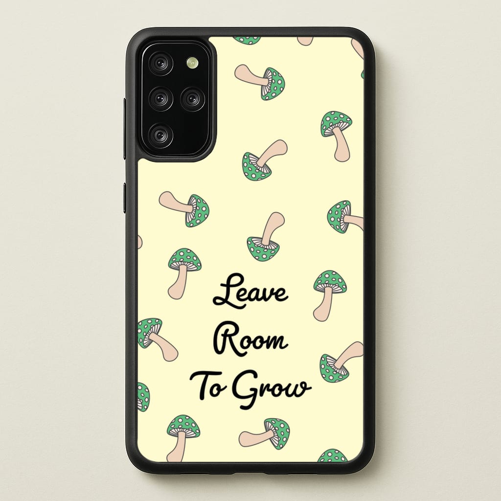 Leave Room To Go Mushroom Pattern - Spring Phone Case for Galaxy S20 Plus
