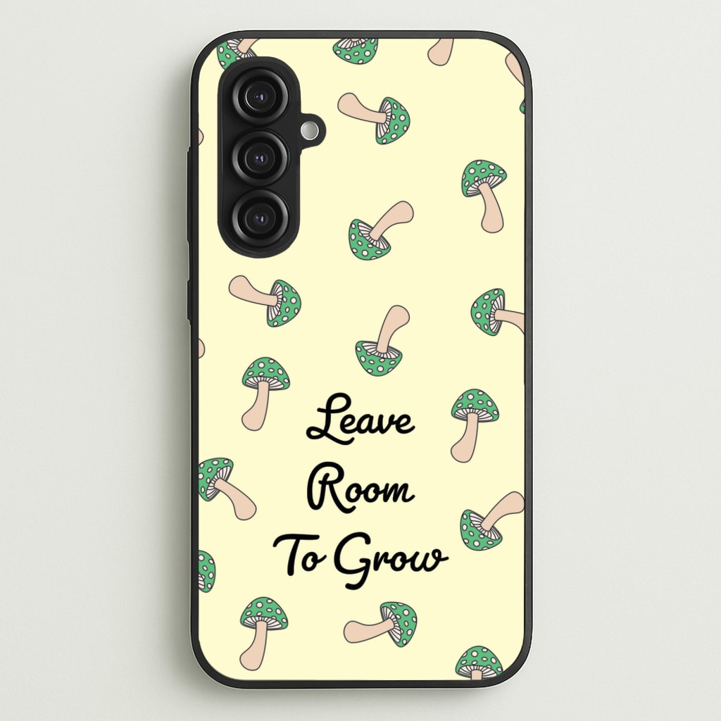Leave Room To Go Mushroom Pattern  - Spring Phone Case for Galaxy S23FE