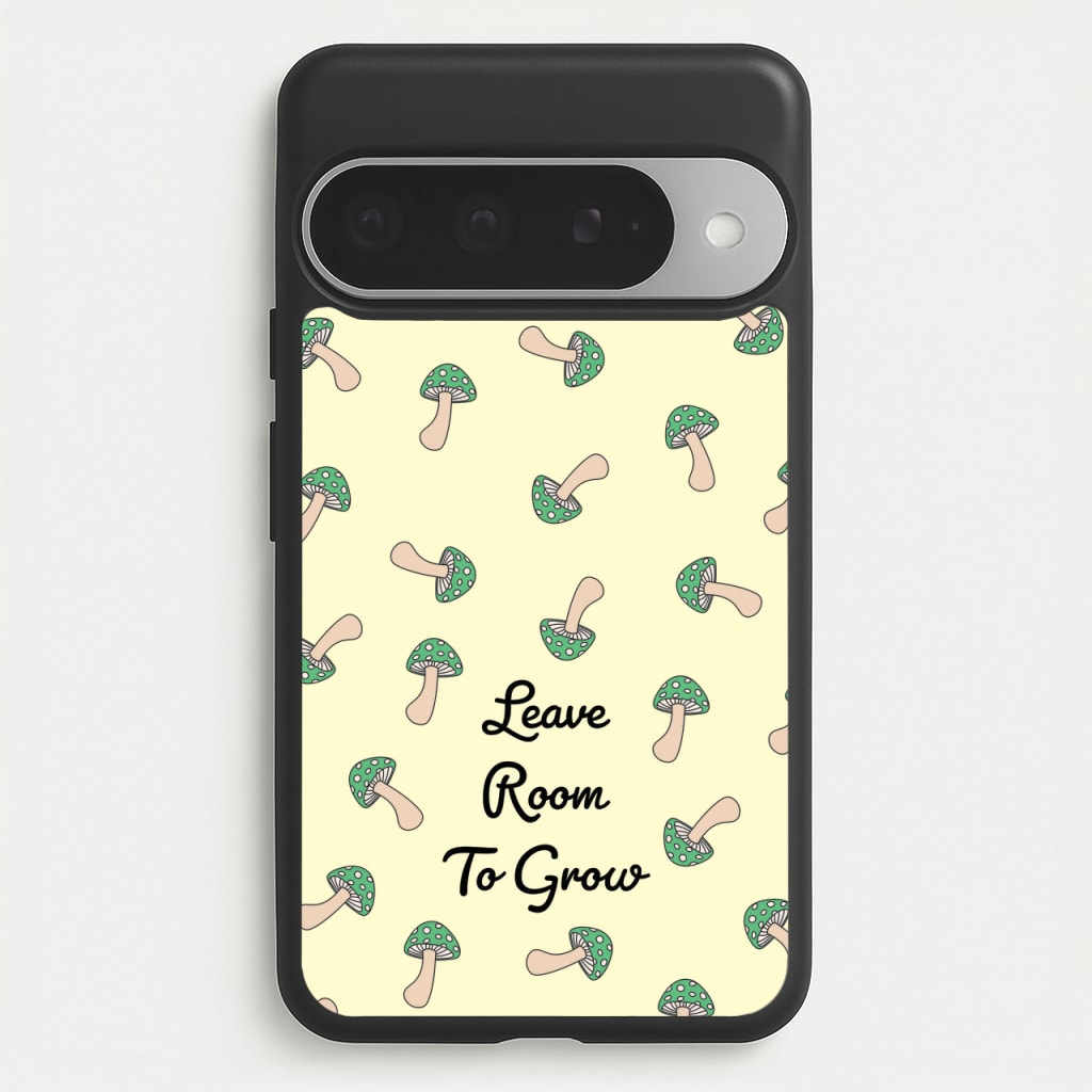 Leave Room To Go Mushroom Pattern Phone Case for Google Pixel 10 Pro XL