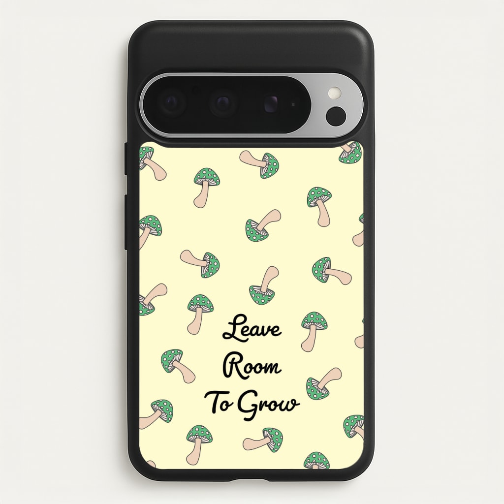 Leave Room To Go Mushroom Pattern - Spring Phone Case for Google Pixel 9 Pro XL