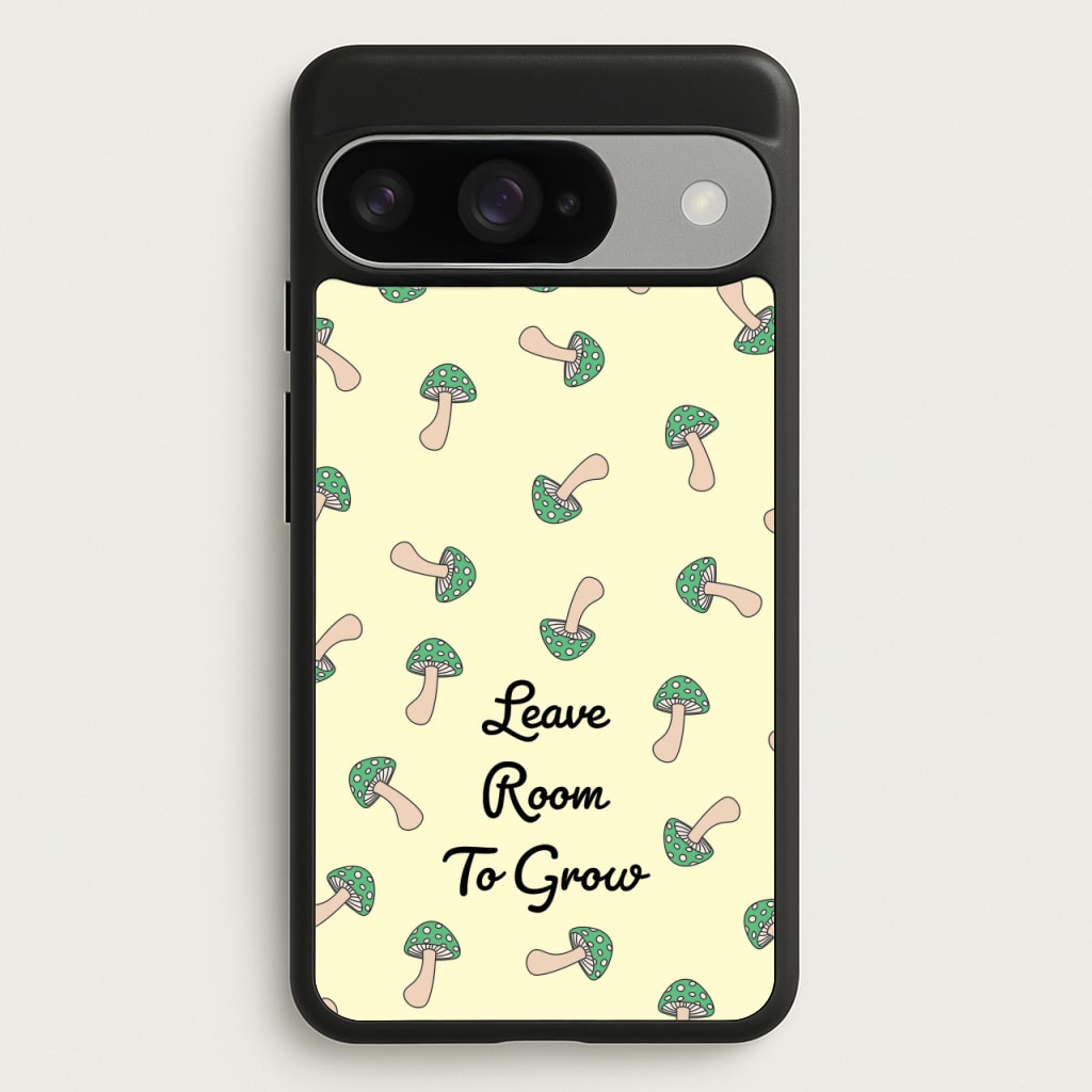 Leave Room To Go Mushroom Pattern Phone Case for Google Pixel 10 / 10 Pro