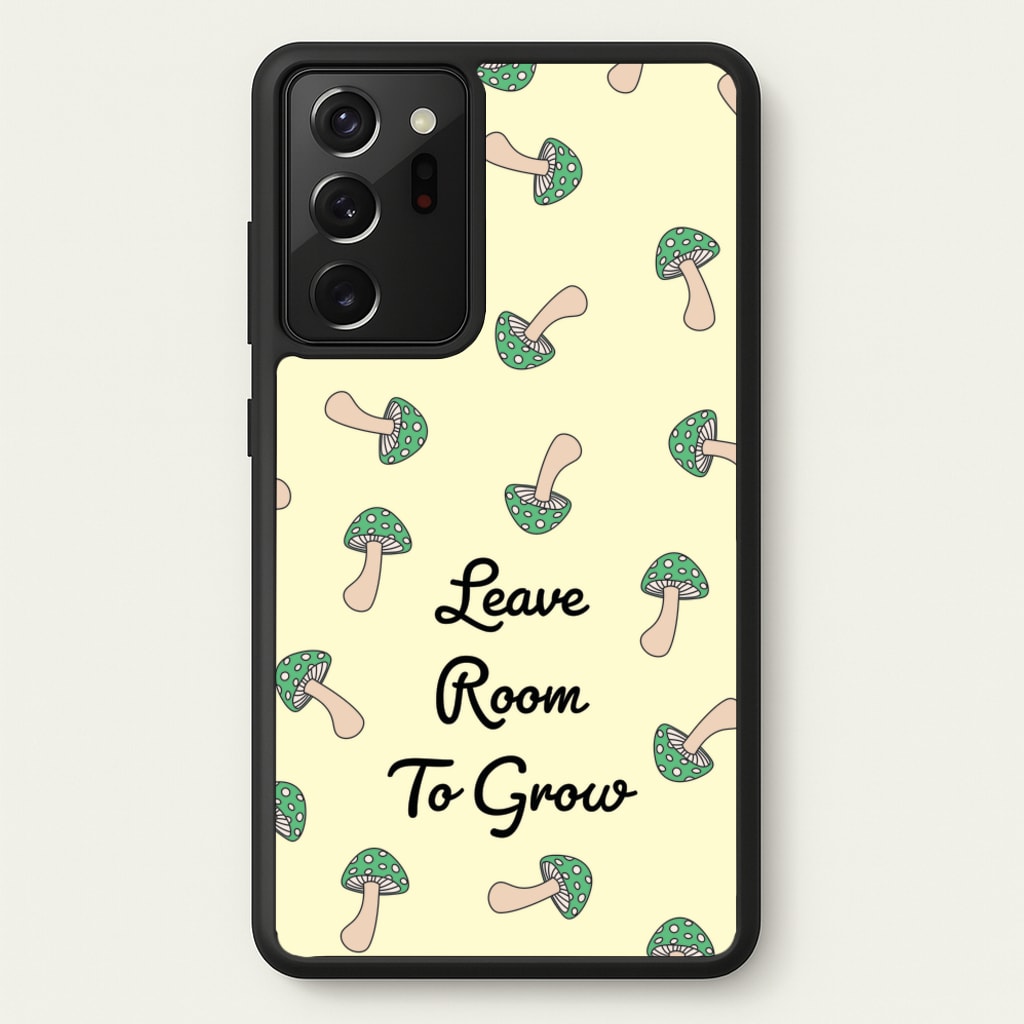 Leave Room To Go Mushroom Pattern - Spring Phone Case for Galaxy Note 20 Ultra