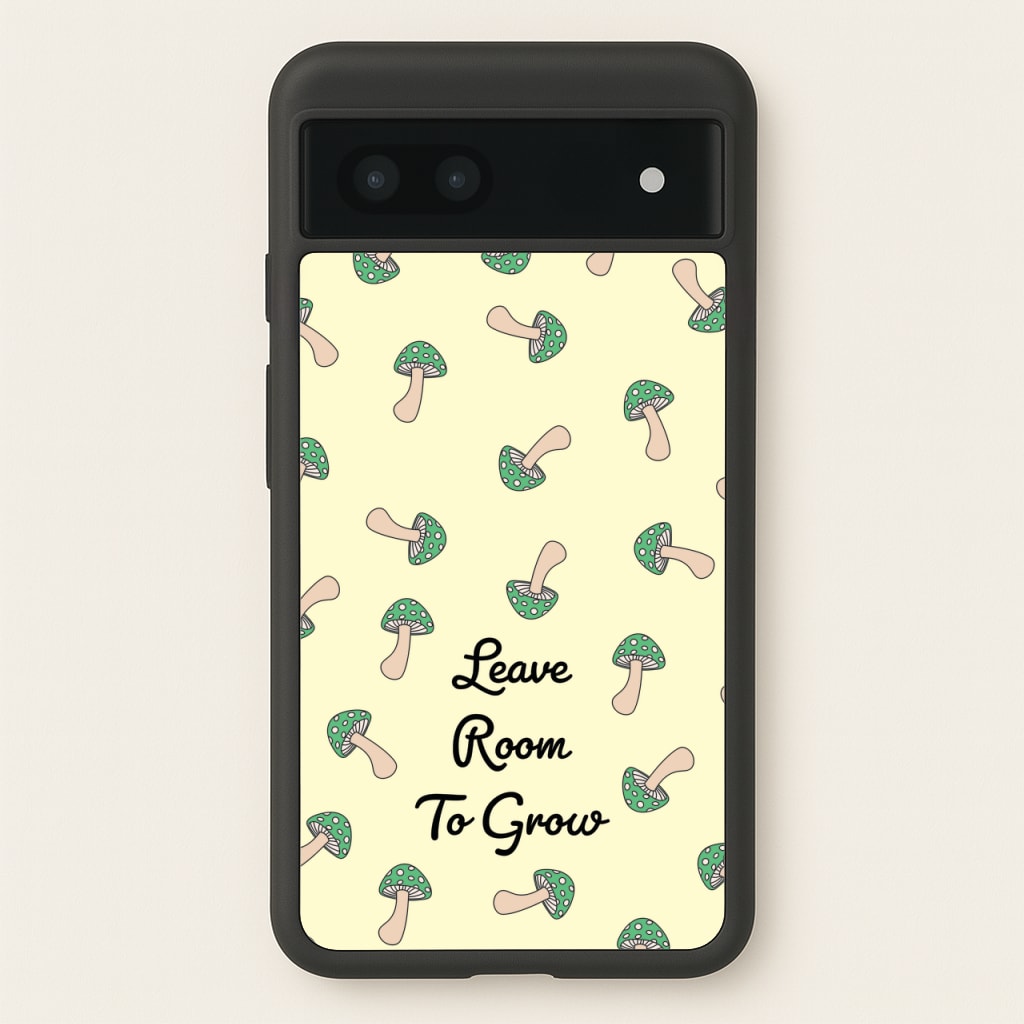 Leave Room To Go Mushroom Pattern - Spring Phone Case for Google Pixel 7a