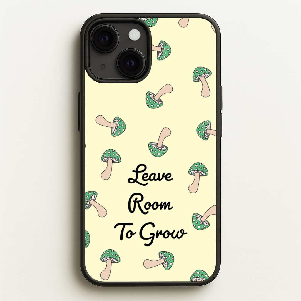 Leave Room To Go Mushroom Pattern - Spring Phone Case for iPhone 13 Mini