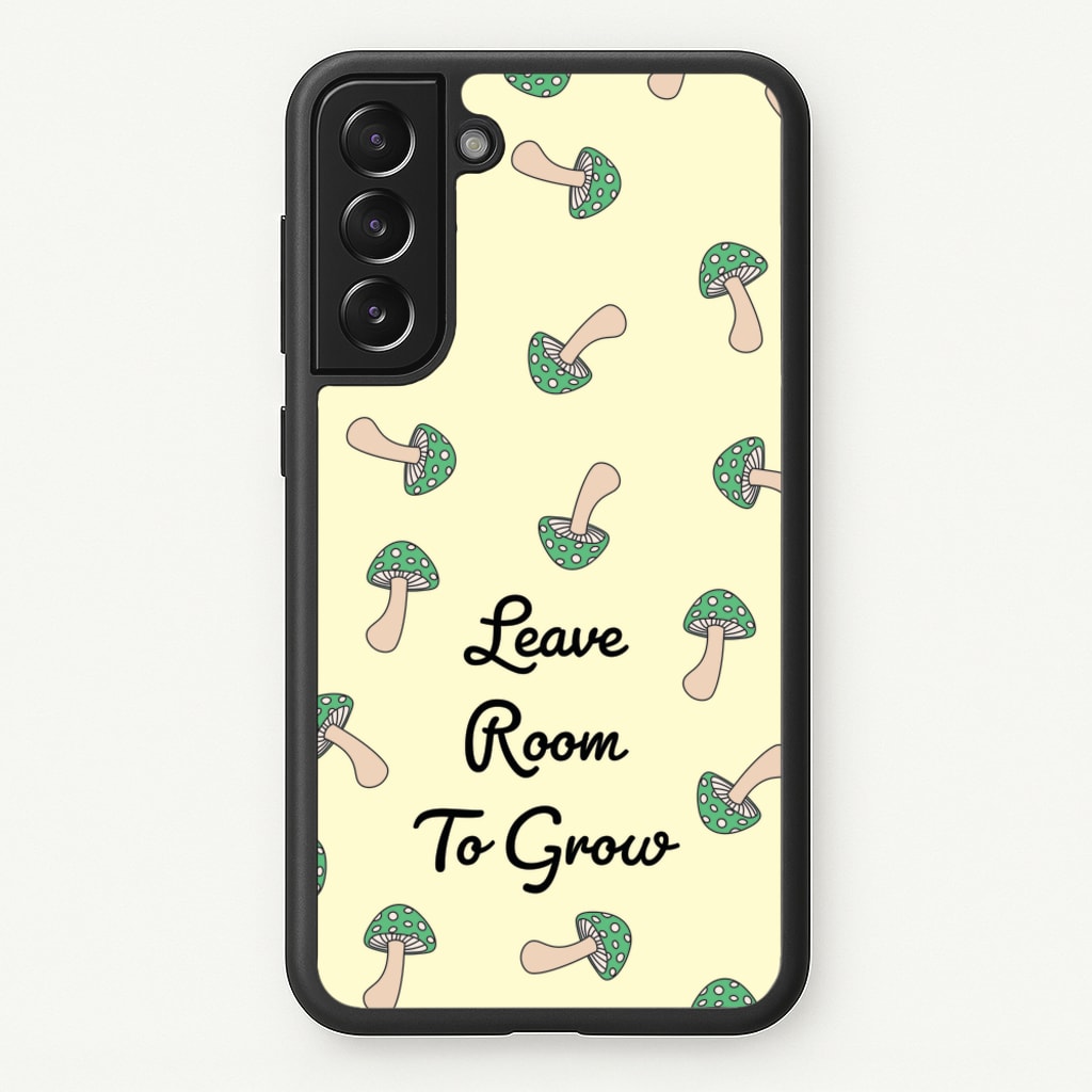 Leave Room To Go Mushroom Pattern - Spring Phone Case for Galaxy S21