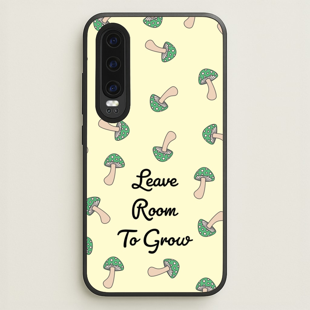 Leave Room To Go Mushroom Pattern - Spring Phone Case for Huawei P30