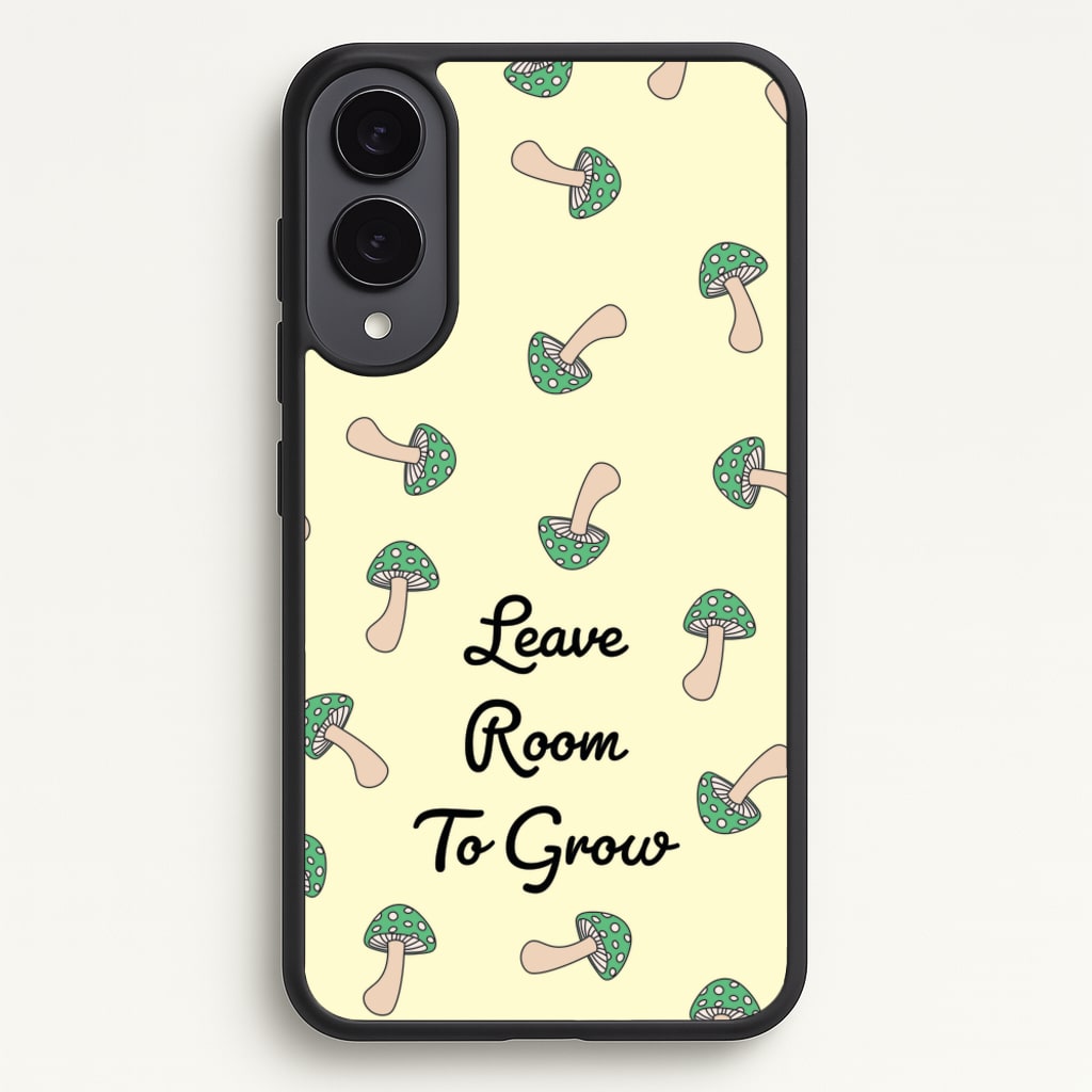 Leave Room To Go Mushroom Pattern - Spring Phone Case for Galaxy S25 Edge