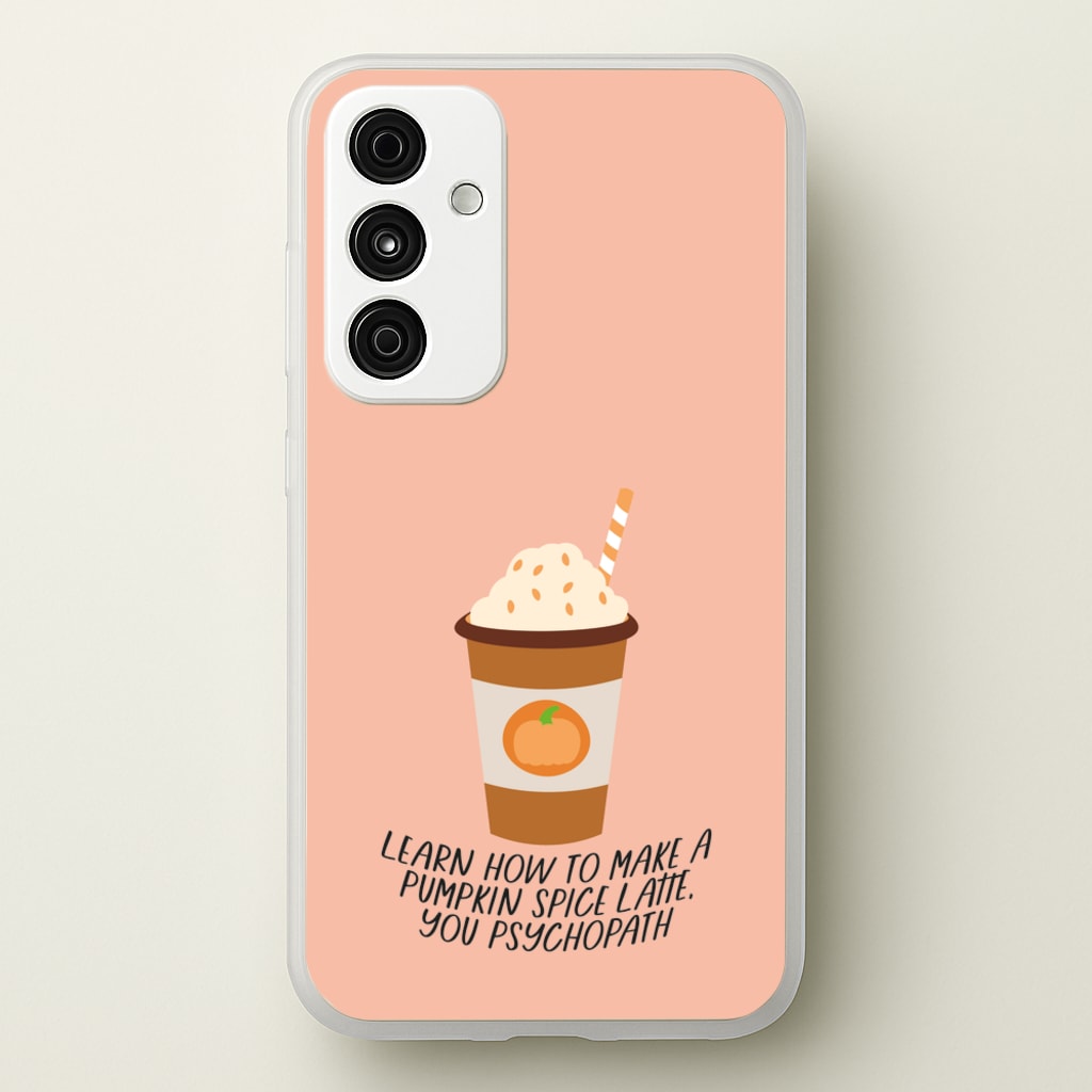 Learn How To Make A Pumpkin Spice Latte - Halloween Queens - Scream Queens Phone Case for Galaxy A55