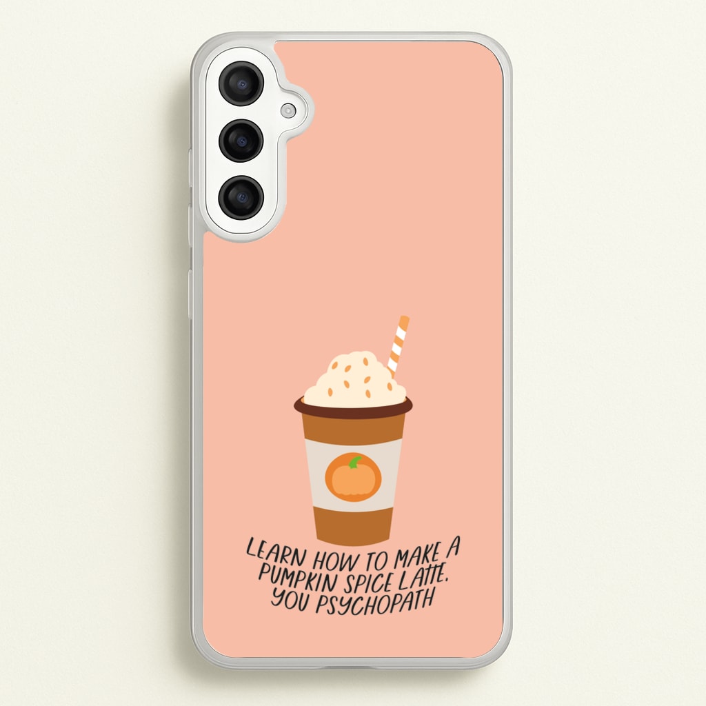 Learn How To Make A Pumpkin Spice Latte - Halloween Queens - Scream Queens Phone Case for Galaxy A36