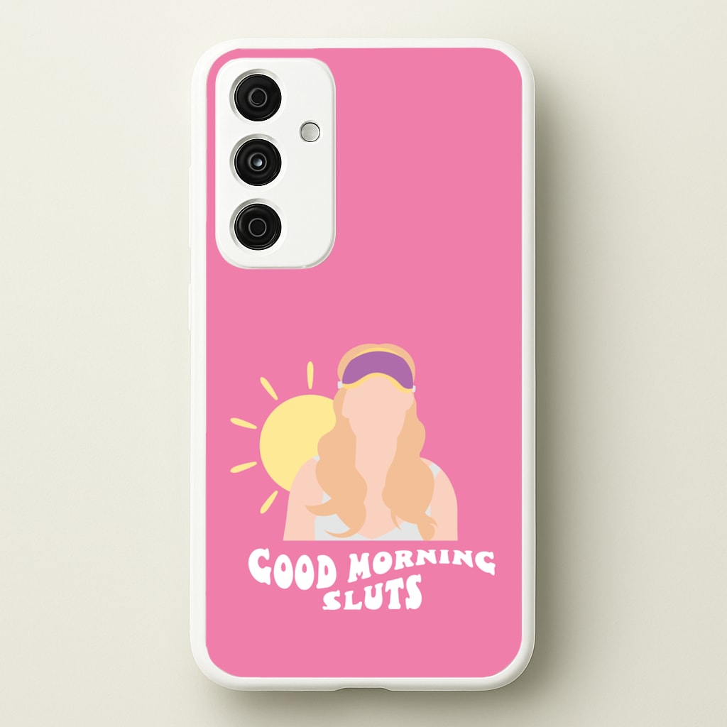 Good Morning - Halloween Queens - Scream Queens Phone Case for Galaxy A55