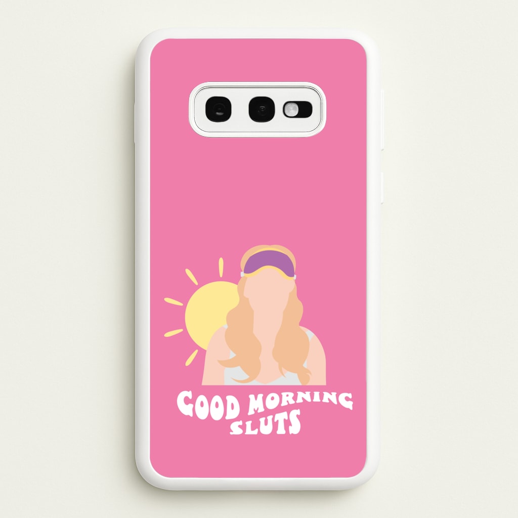 Good Morning - Halloween Queens - Scream Queens Phone Case for Galaxy S10e