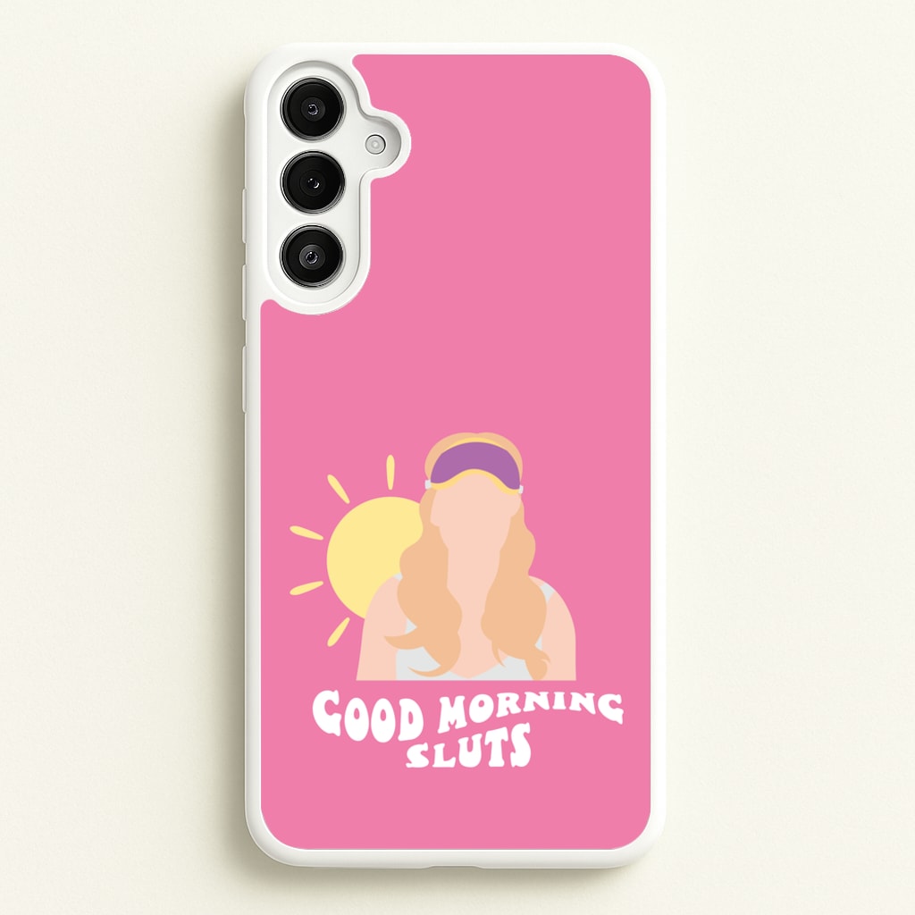 Good Morning - Halloween Queens - Scream Queens Phone Case for Galaxy A34