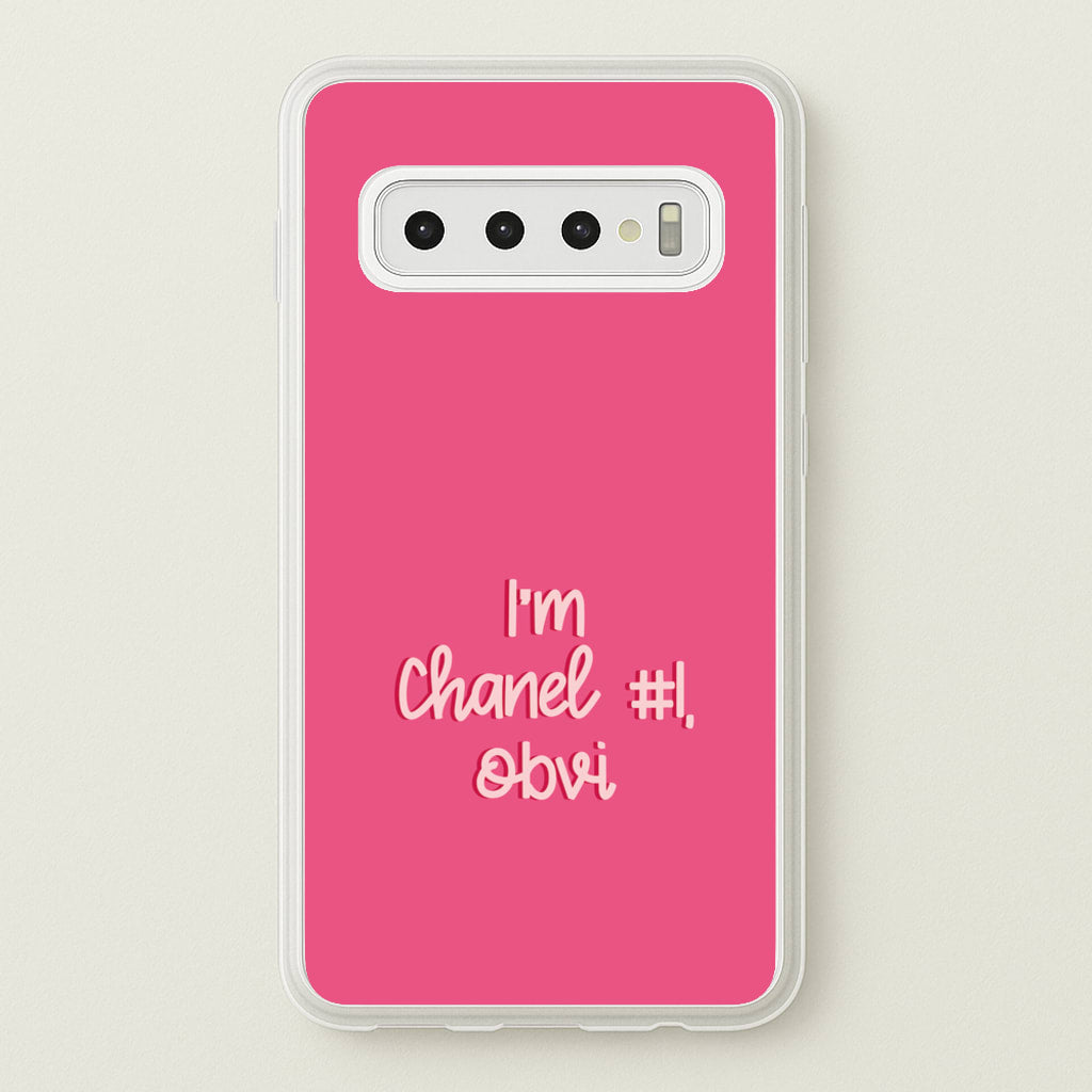 I'm Chanel Number One Obvi - Halloween Queens - Scream Queens Phone Case for Galaxy S10 Plus