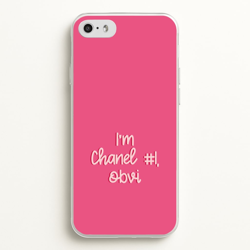 I'm Chanel Number One Obvi - Halloween Queens - Scream Queens Phone Case for iPhone 5 / 5s / SE 2016