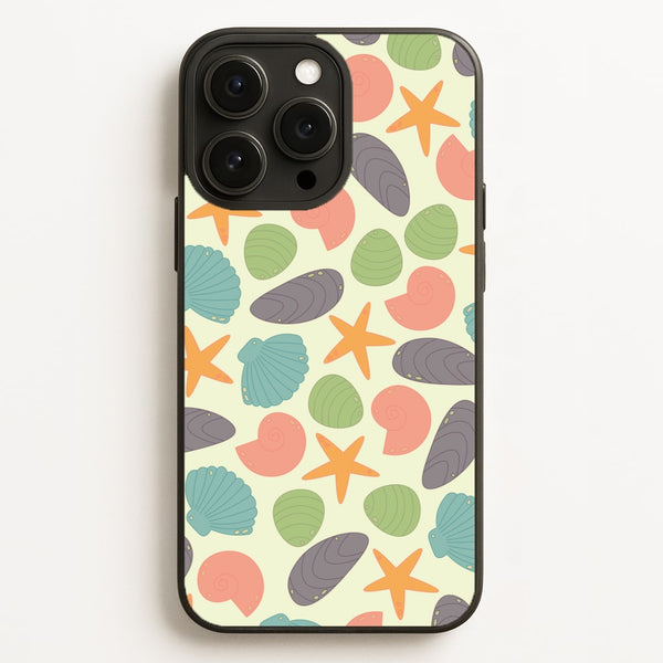 Seashells Pattern 1 - Seashells Phone Case for iPhone 16 Pro Max