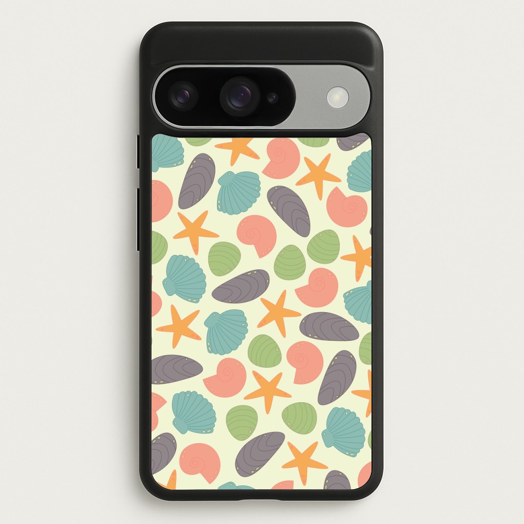 Seashells Pattern 1 Phone Case for Google Pixel 10 / 10 Pro