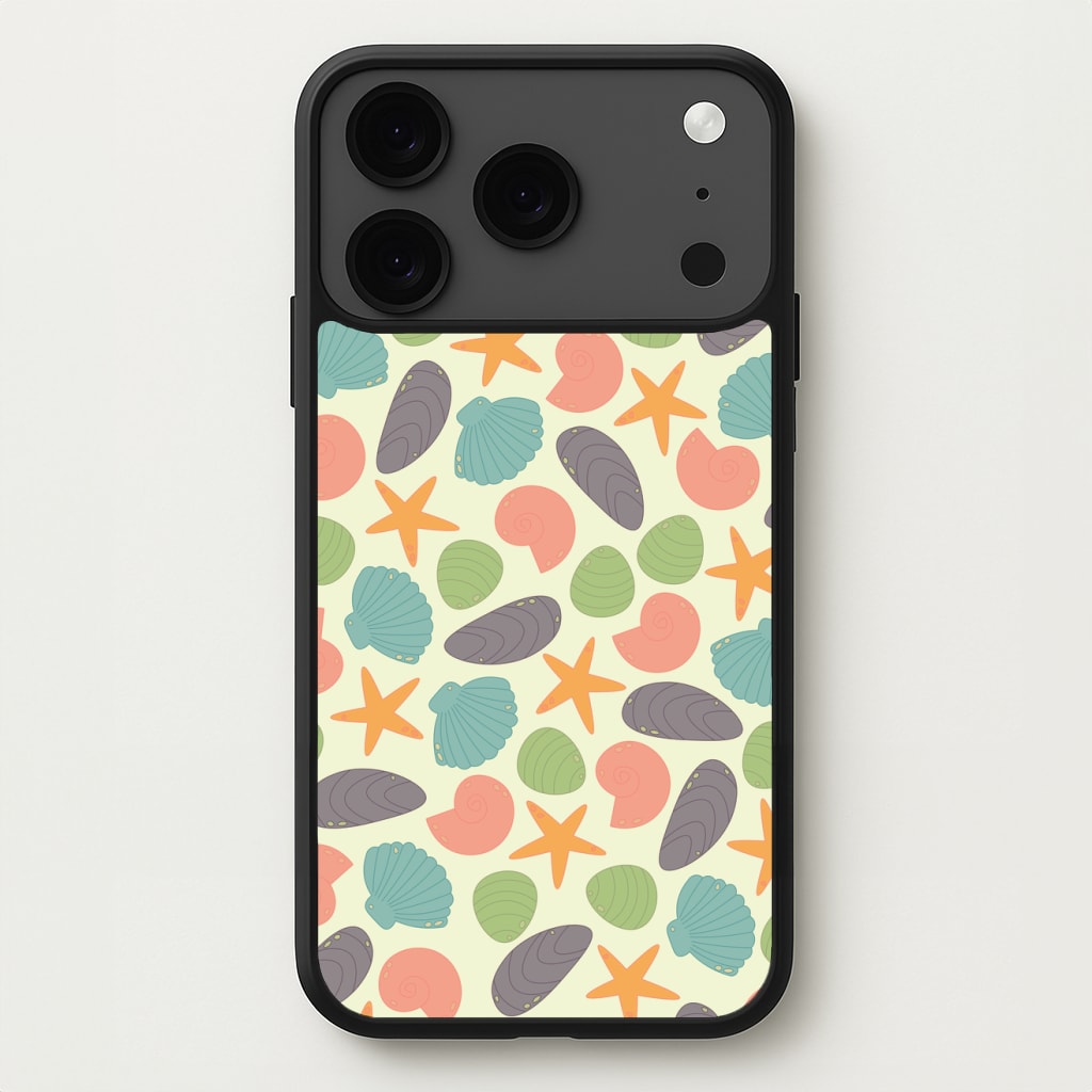 Seashells Pattern 1 Phone Case for iPhone 17 Pro
