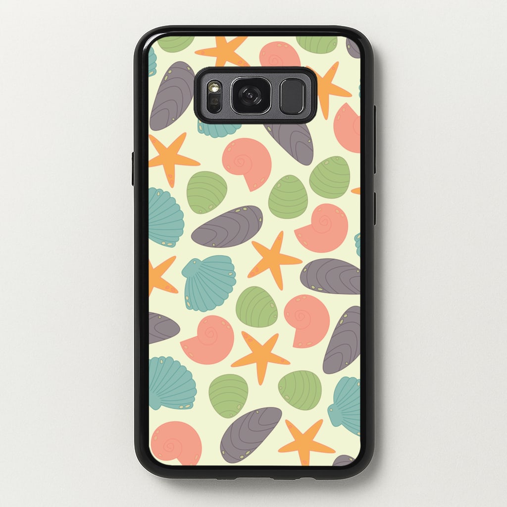 Seashells Pattern 1 - Seashells Phone Case for Galaxy S8