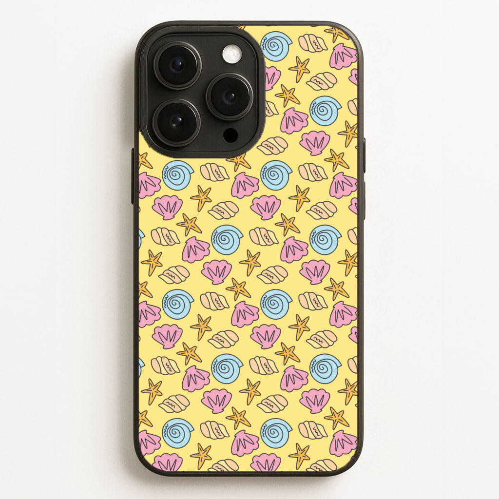 Seashells Pattern 2 - Seashells Phone Case for iPhone 16 Pro Max