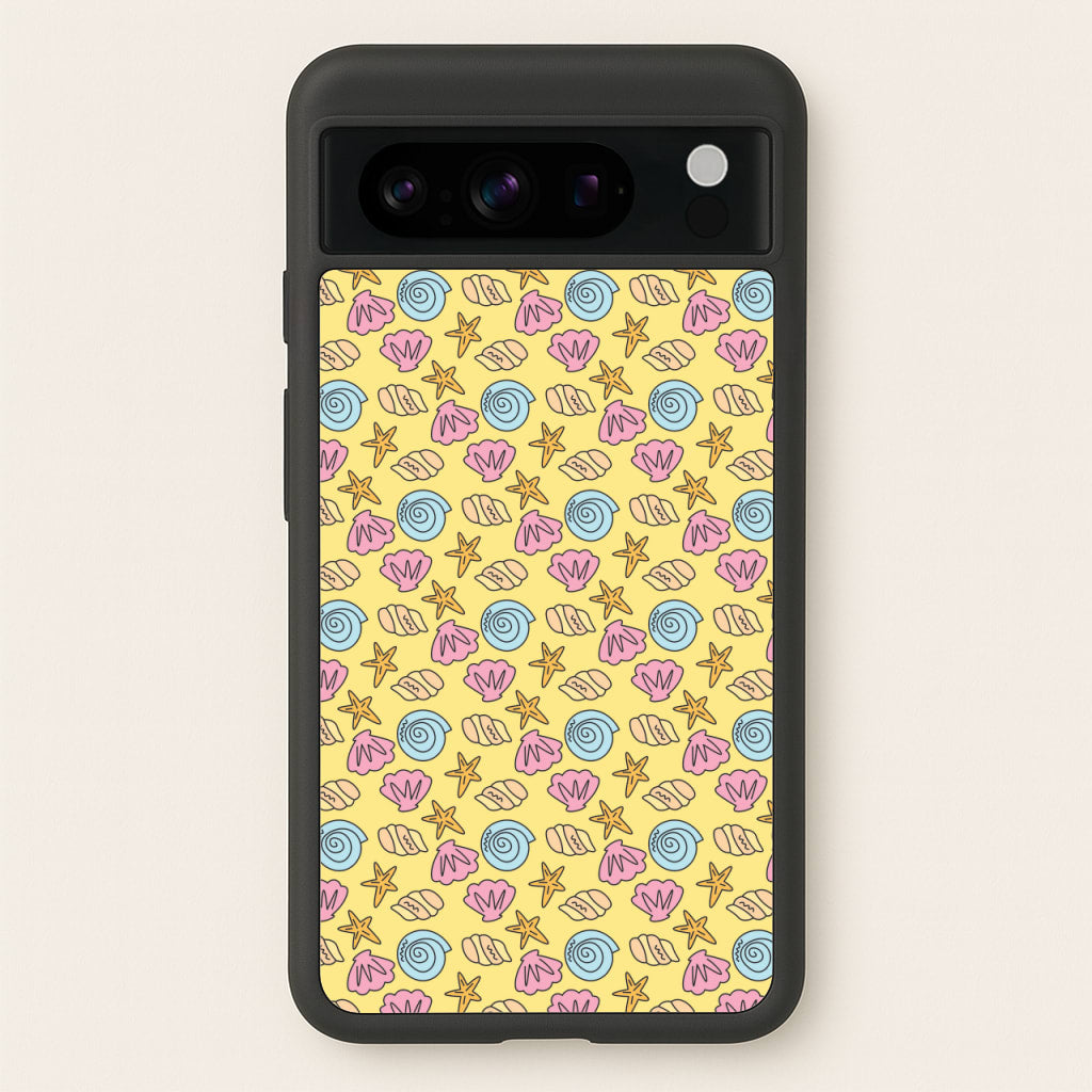 Seashells Pattern 2 - Seashells Phone Case for Google Pixel 8 Pro