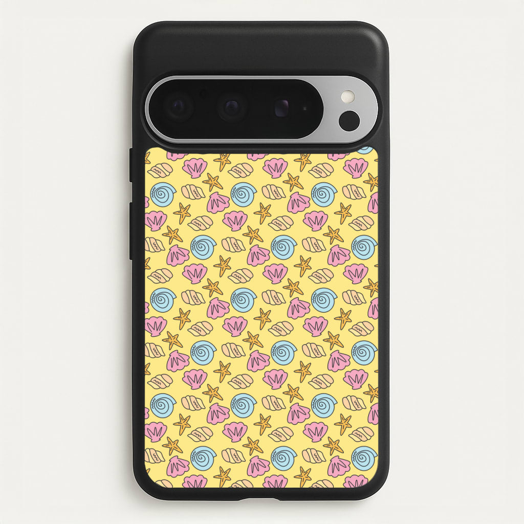 Seashells Pattern 2 - Seashells Phone Case for Google Pixel 9 Pro XL