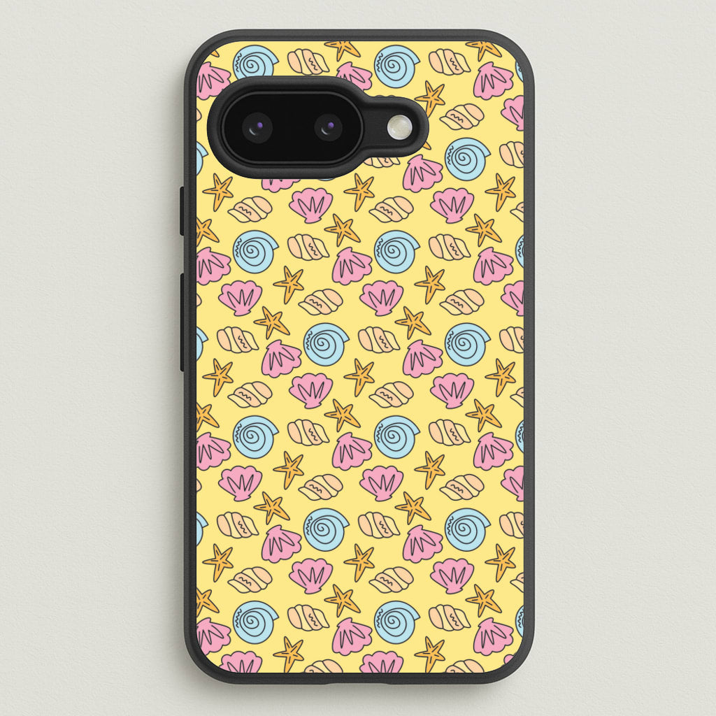 Seashells Pattern 2 - Seashells Phone Case for Google Pixel 9a