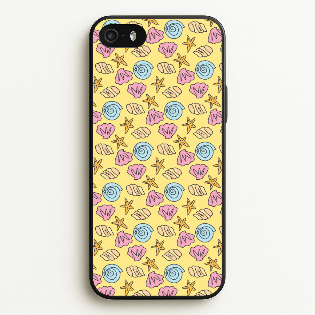 Seashells Pattern 2 - Seashells Phone Case for iPhone 5 / 5s / SE 2016