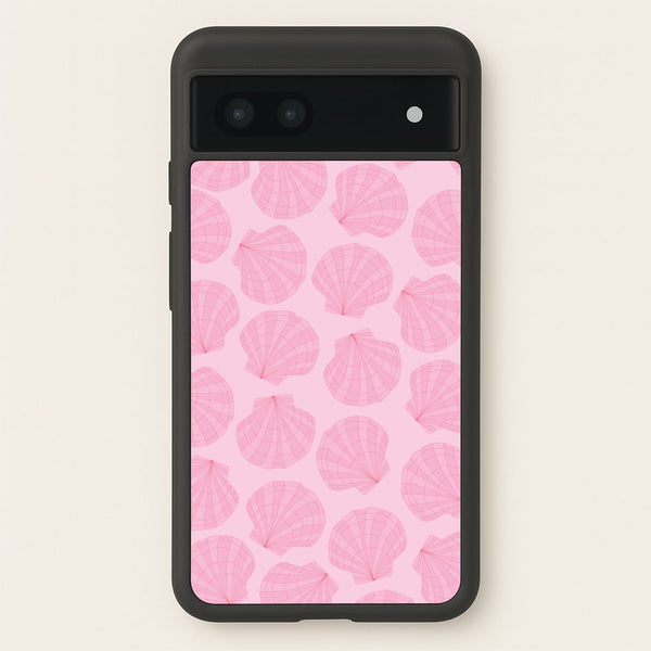 Seashells Pattern 3 - Seashells Phone Case for Google Pixel 6a