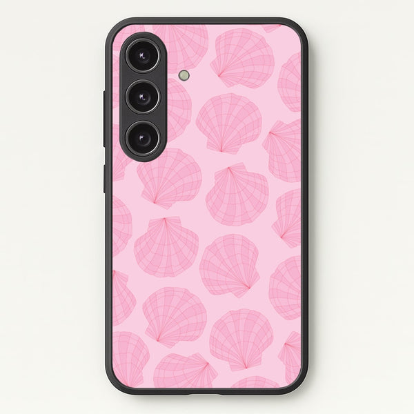 Seashells Pattern 3 - Seashells Phone Case for Galaxy S24