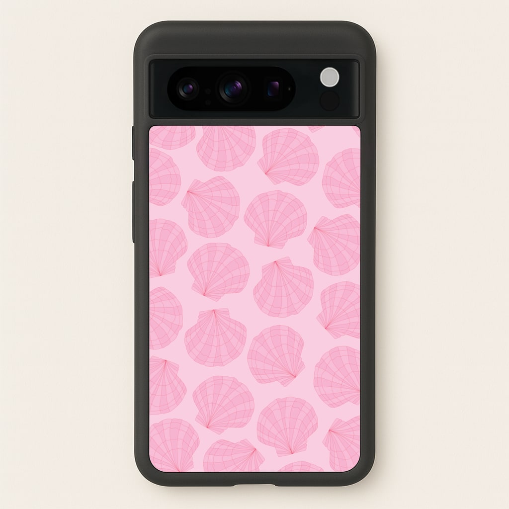 Seashells Pattern 3 - Seashells Phone Case for Google Pixel 8 Pro