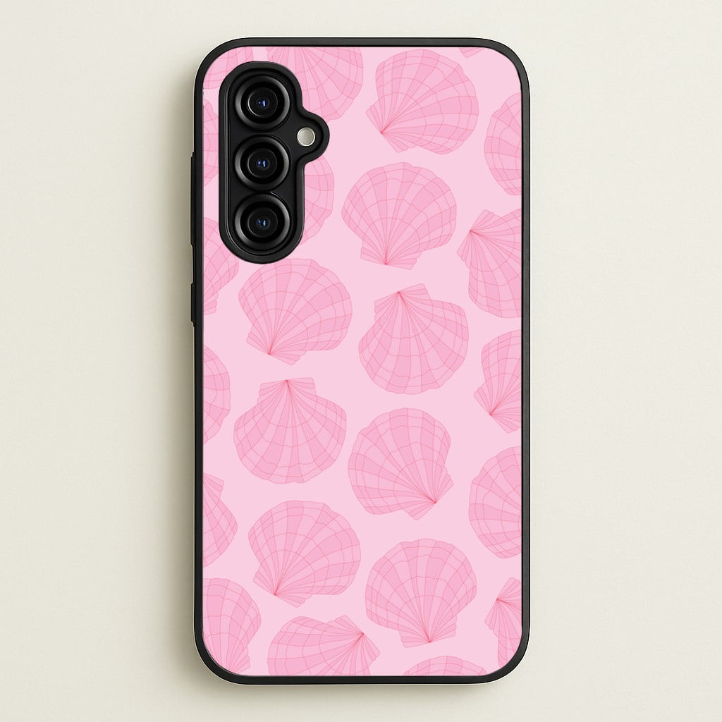 Seashells Pattern 3 - Seashells Phone Case for Galaxy A54