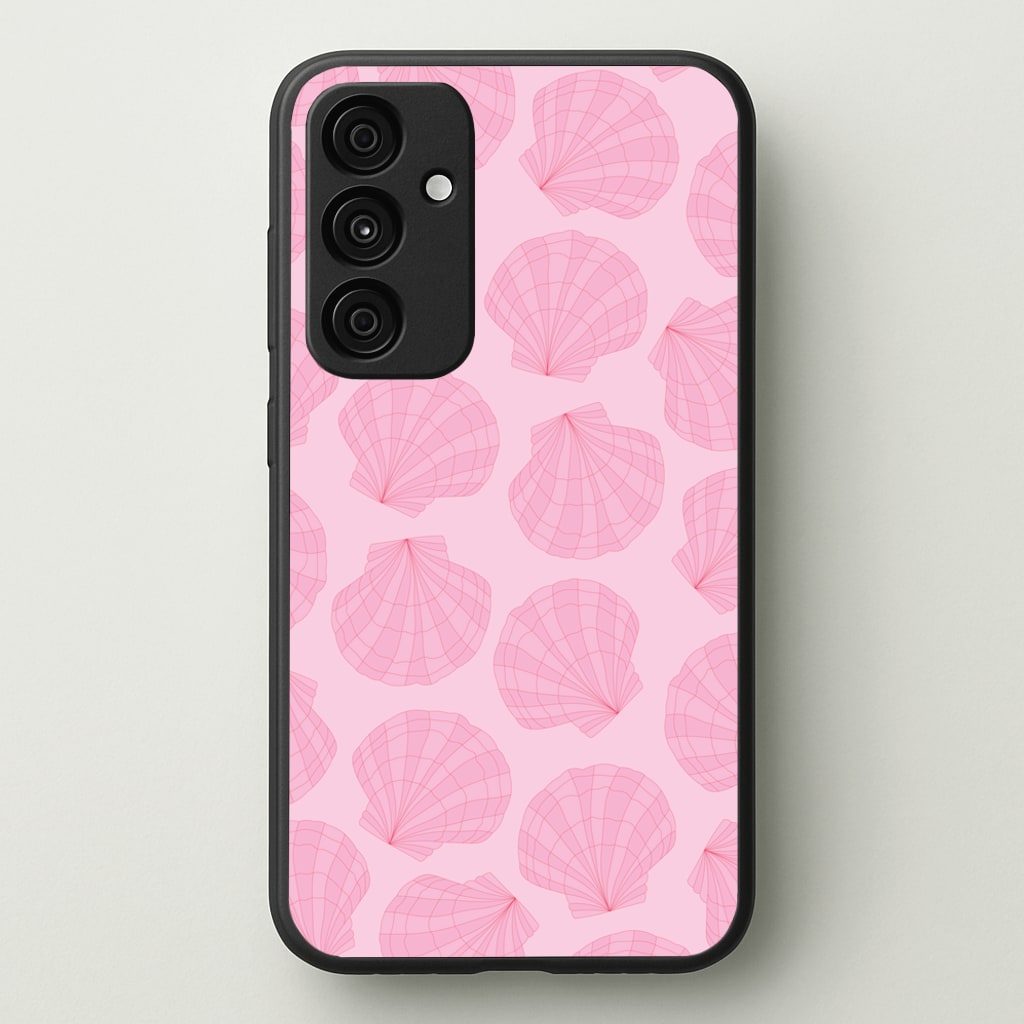 Seashells Pattern 3 - Seashells Phone Case for Galaxy A35