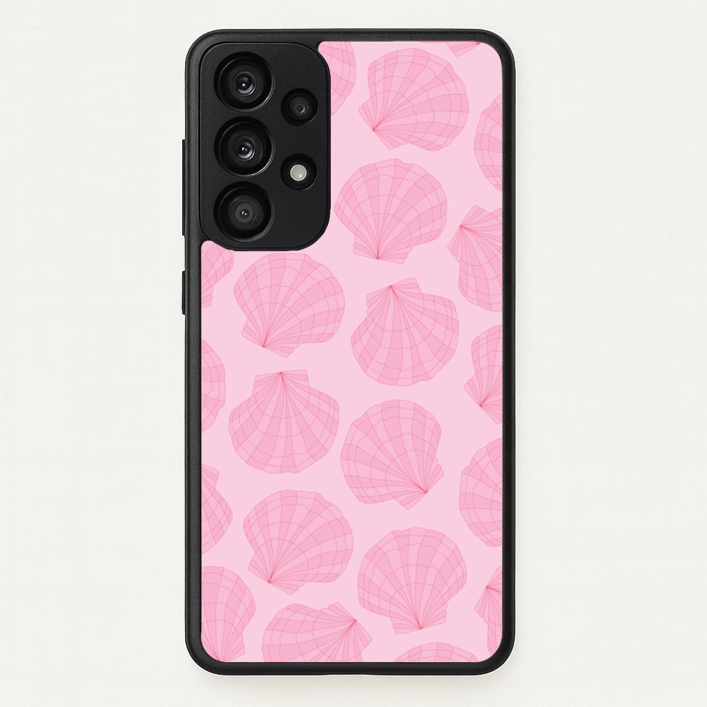 Seashells Pattern 3 - Seashells Phone Case for Galaxy A53
