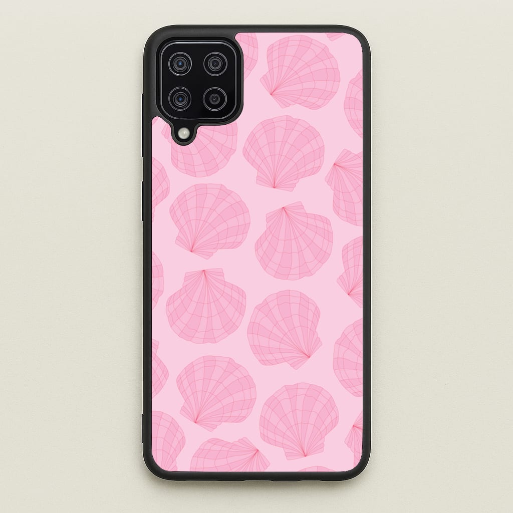 Seashells Pattern 3 - Seashells Phone Case for Galaxy A12