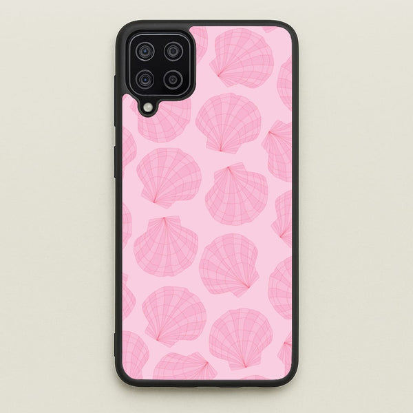 Seashells Pattern 3 - Seashells Phone Case for Galaxy A12